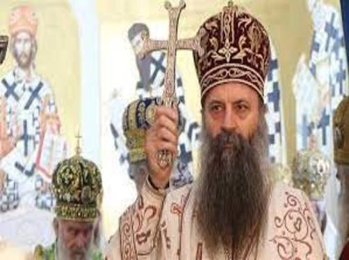 Serbian Patriarch + Porfirije